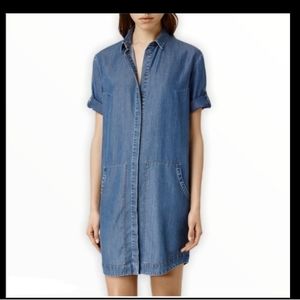 All Saints Calla bay shirt dress